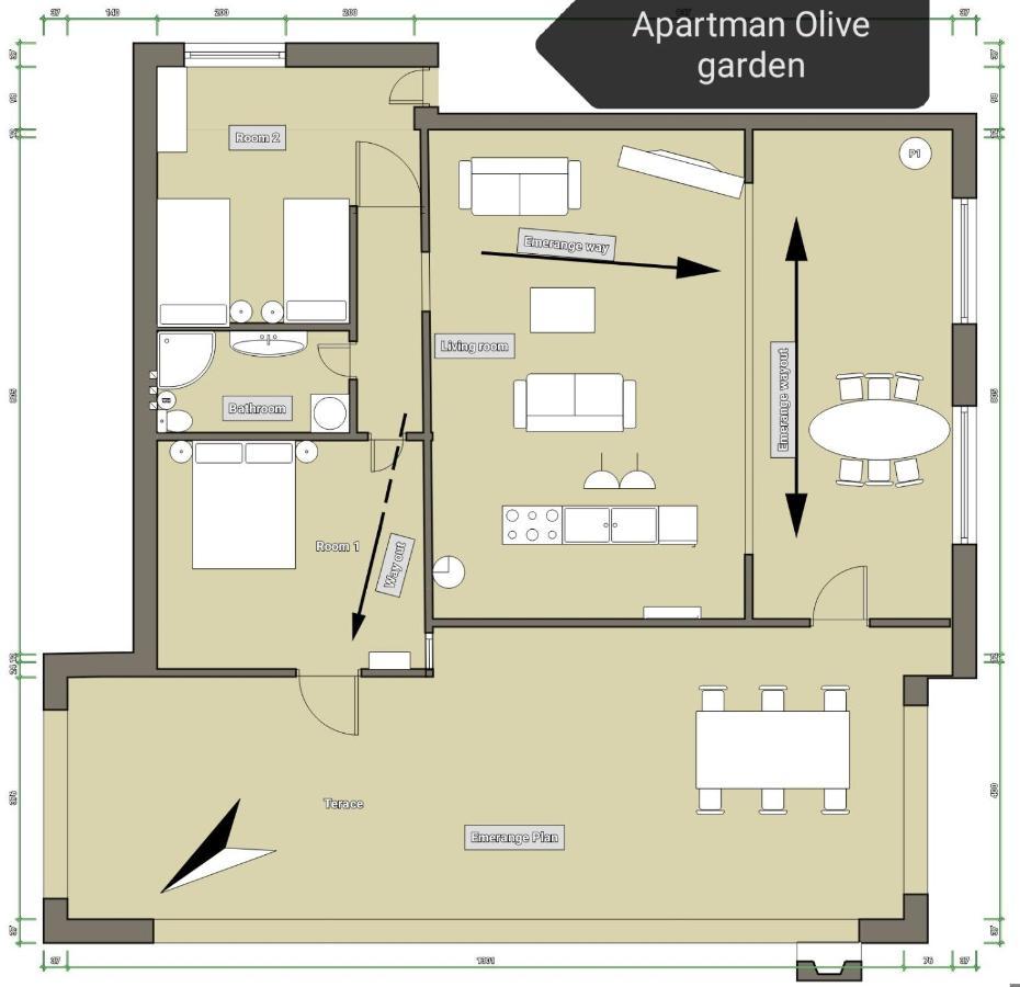 Olive Garden Apartament Vodnjan